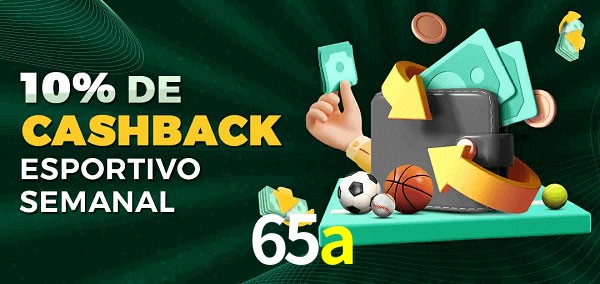 10% de bônus de cashback na 65a
