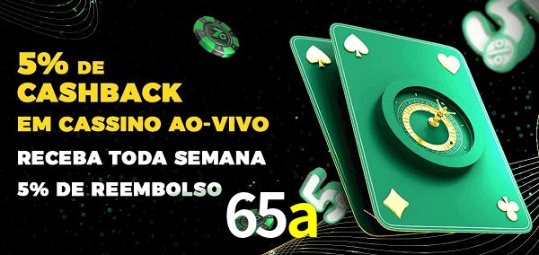 Promoções do cassino ao Vivo 65a